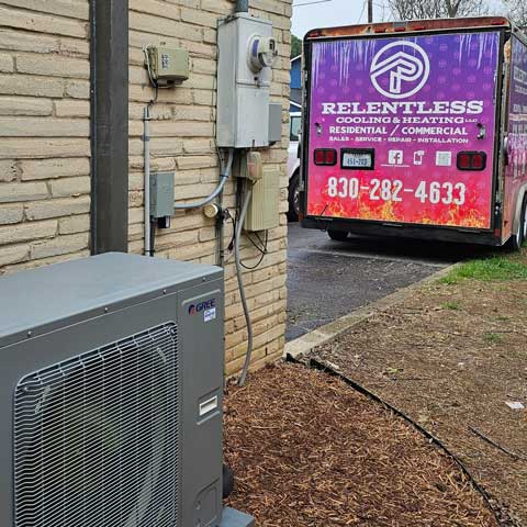 Ductless System Installed