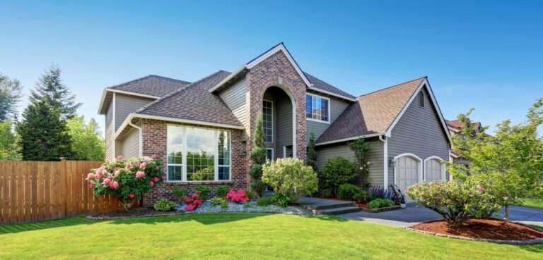 House With Brick Facade